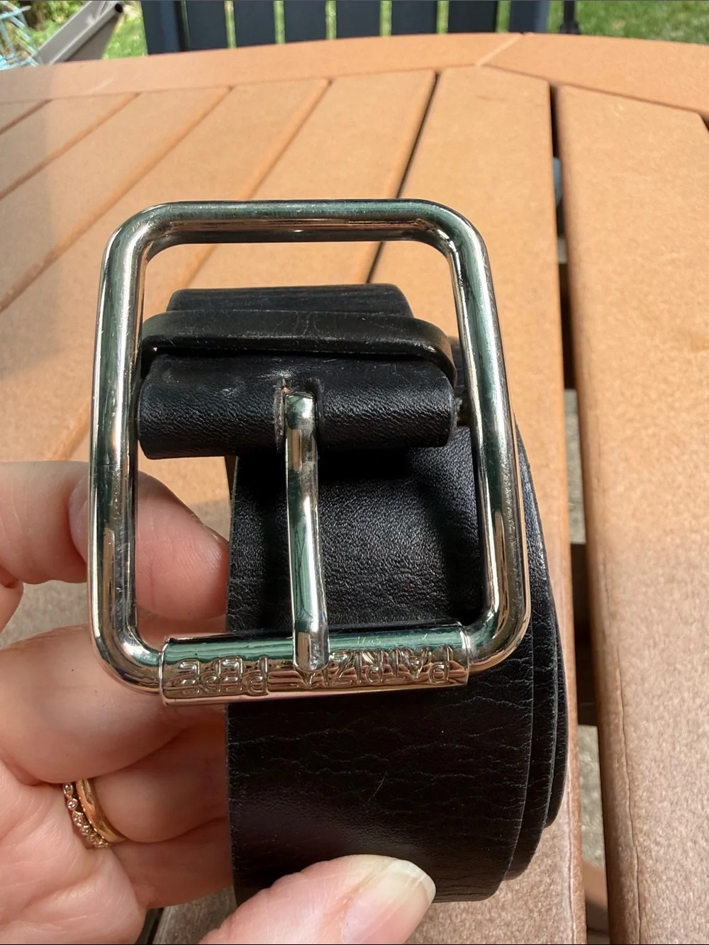 Patrizia Pepe Firenze Italian Leather Belt